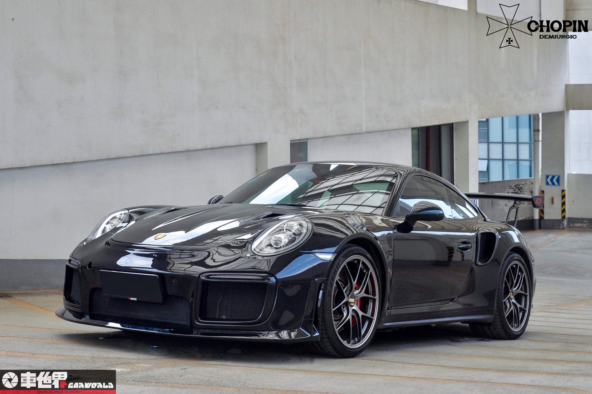 DarwinPro 2013 - 2019 Porsche 991 911 Turbo - 991.2 GT2 RS Conversion Full Bodykit FRP / Partial Carbon Aftermarket Carbon Fiber Part / Bodykit - Robot Bodykits