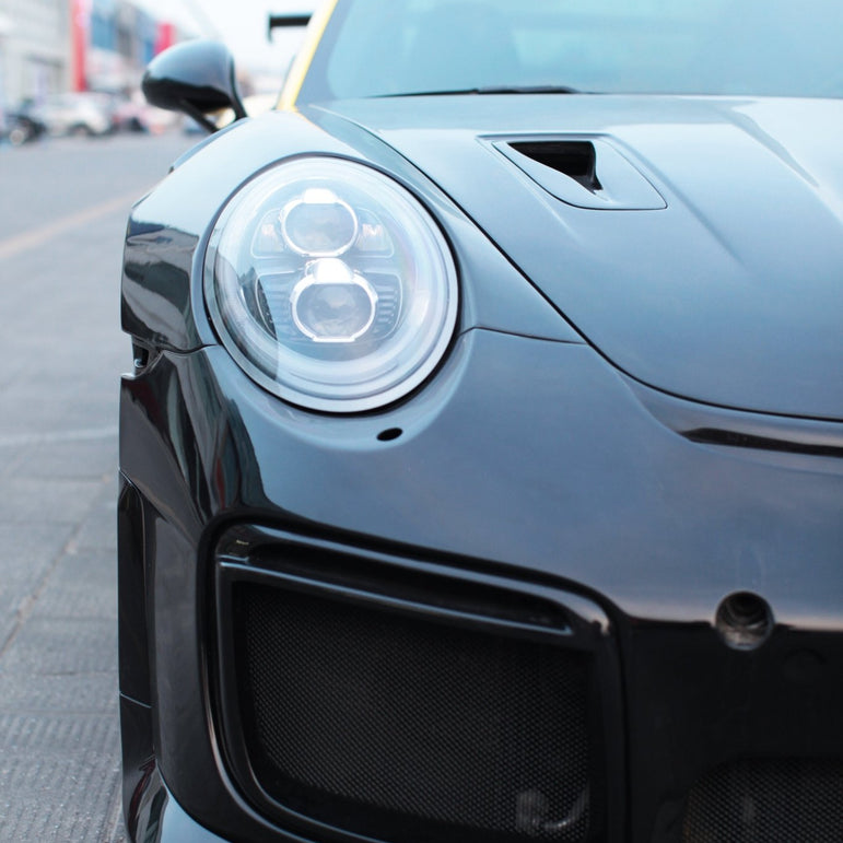 DarwinPro 2013 - 2019 Porsche 991 911 Turbo - 991.2 GT2 RS Conversion Full Bodykit FRP / Partial Carbon Aftermarket Carbon Fiber Part / Bodykit - Robot Bodykits