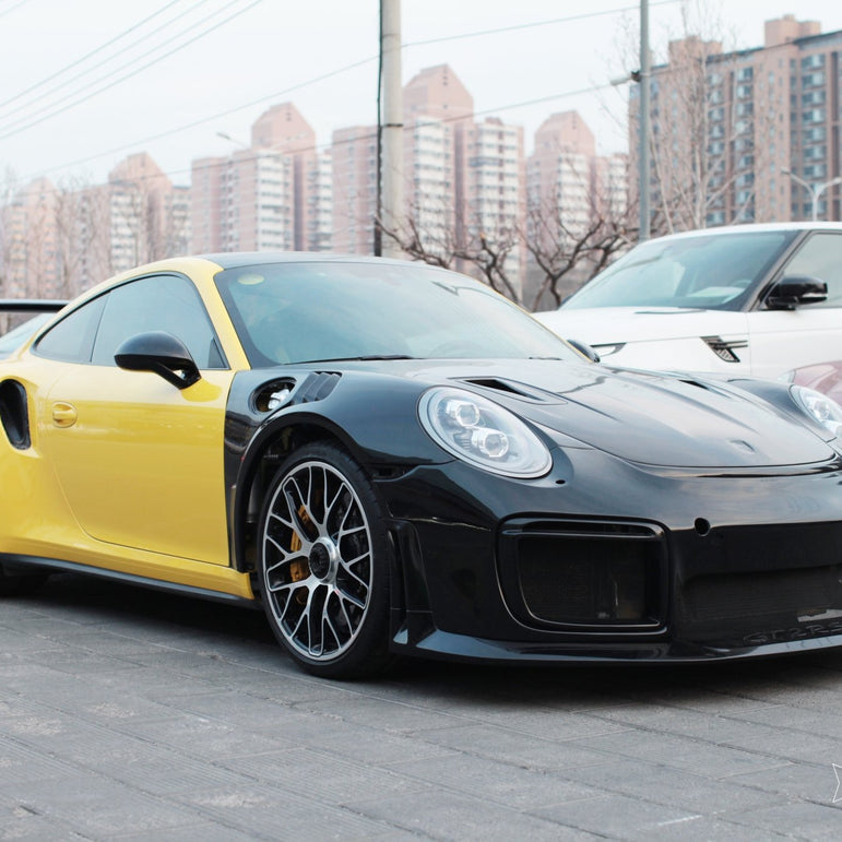 DarwinPro 2013 - 2019 Porsche 991 911 Turbo - 991.2 GT2 RS Conversion Full Bodykit FRP / Partial Carbon Aftermarket Carbon Fiber Part / Bodykit - Robot Bodykits