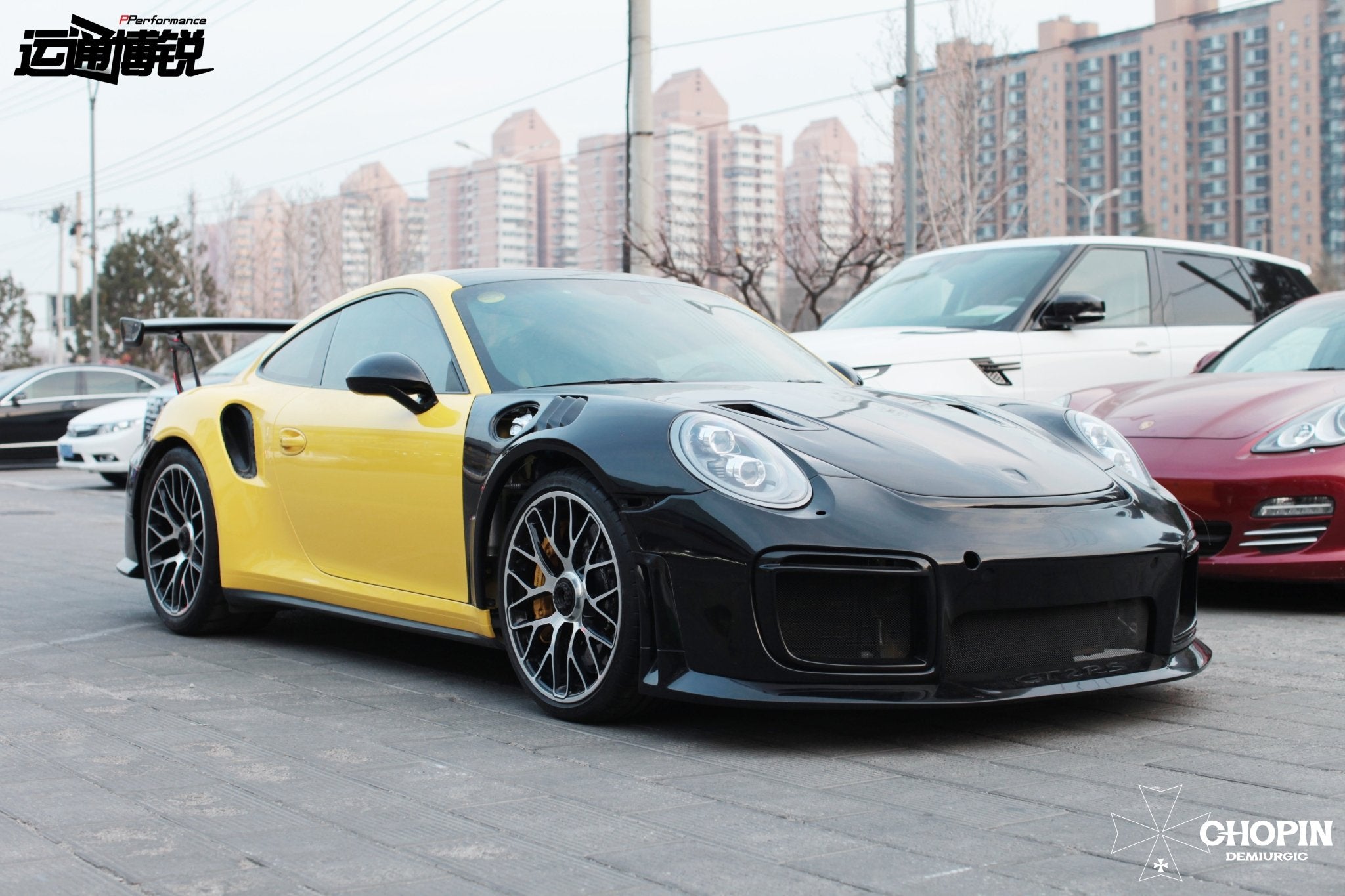 DarwinPro 2013 - 2019 Porsche 991 911 Turbo - 991.2 GT2 RS Conversion Full Bodykit FRP / Partial Carbon Aftermarket Carbon Fiber Part / Bodykit - Robot Bodykits