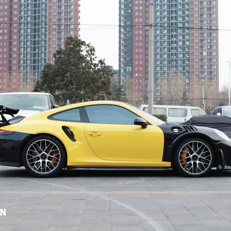 DarwinPro 2013 - 2019 Porsche 991 911 Turbo - 991.2 GT2 RS Conversion Full Bodykit FRP / Partial Carbon Aftermarket Carbon Fiber Part / Bodykit - Robot Bodykits