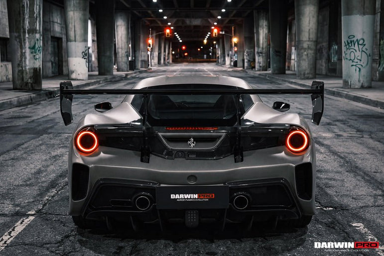 DarwinPRO 2015 - 2020 Ferrari 488 GTB Challenge Evo Modena Style Full Body Kit Aftermarket Carbon Fiber Part / Bodykit - Robot Bodykits