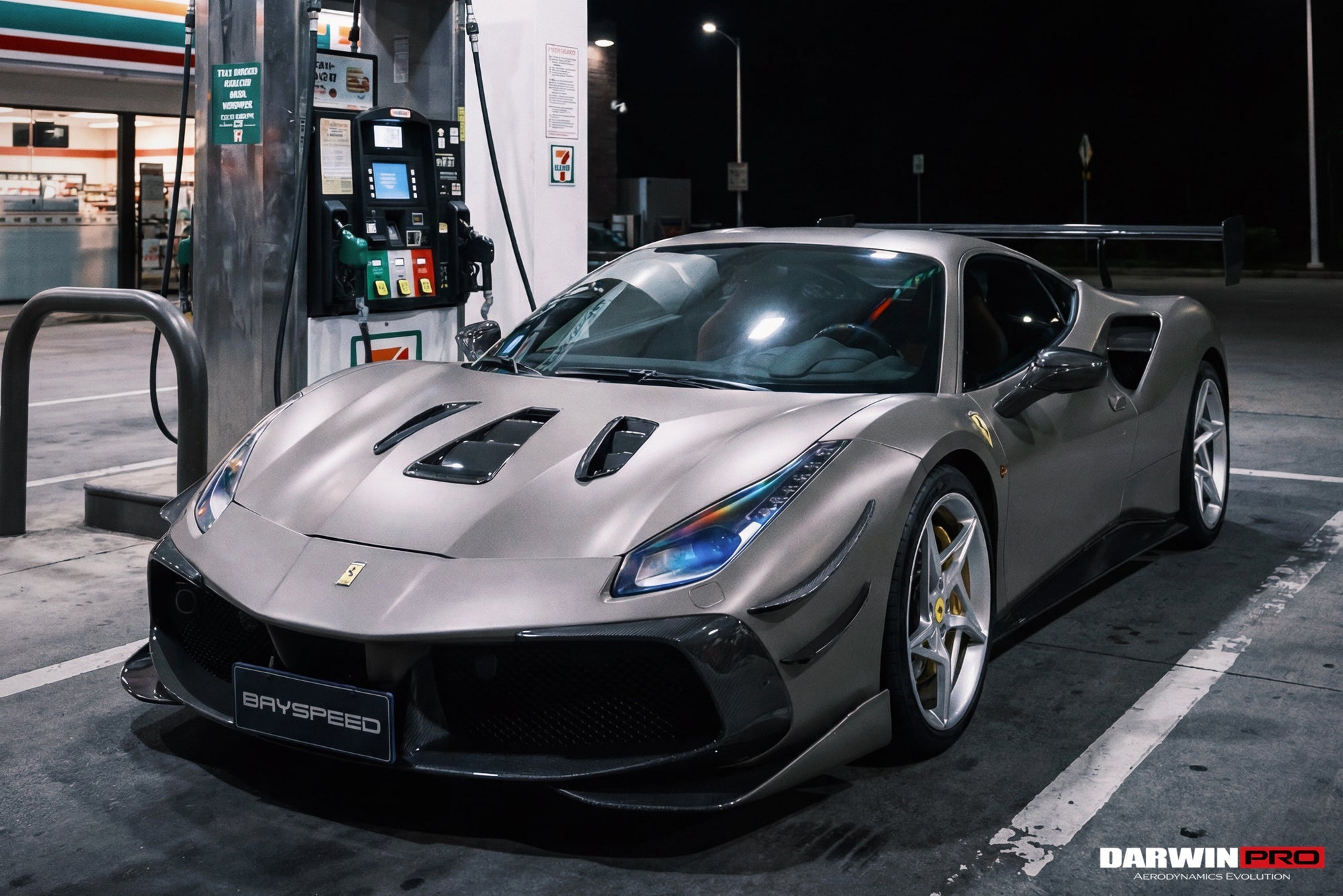 DarwinPRO 2015 - 2020 Ferrari 488 GTB Challenge Evo Modena Style Full Body Kit Aftermarket Carbon Fiber Part / Bodykit - Robot Bodykits