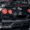 DarwinPRO 2017 - 2022 Nissan GTR R35 EBA BKSS Style Carbon Fiber Rear Diffuser Aftermarket Carbon Fiber Part / Bodykit - Robot Bodykits