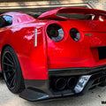 DarwinPRO 2017 - 2022 Nissan GTR R35 EBA BKSS Style Carbon Fiber Rear Diffuser Aftermarket Carbon Fiber Part / Bodykit - Robot Bodykits