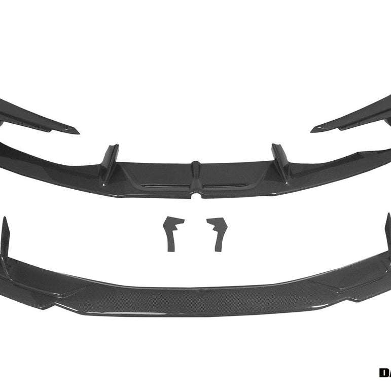 DarwinPRO 2022 - 2026 Ferrari 296 GTB & GTS Type F171 iMP Style Carbon Fiber Full Kit (For Surround View Camera System Bumper Only) Aftermarket Carbon Fiber Part / Bodykit - Robot Bodykits