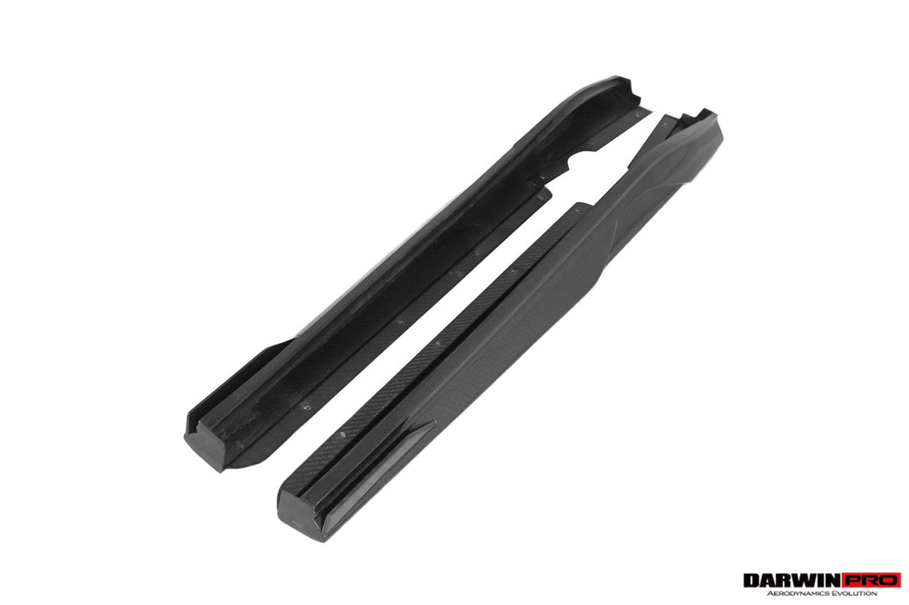 DarwinPRO 2022 - 2026 Ferrari 296 GTB & GTS Type F171 iMP Style Carbon Fiber Full Kit (For Surround View Camera System Bumper Only) Aftermarket Carbon Fiber Part / Bodykit - Robot Bodykits