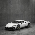 DarwinPRO 2022 - 2026 Ferrari 296 GTB & GTS Type F171 iMP Style Carbon Fiber Full Kit (For Surround View Camera System Bumper Only) Aftermarket Carbon Fiber Part / Bodykit - Robot Bodykits