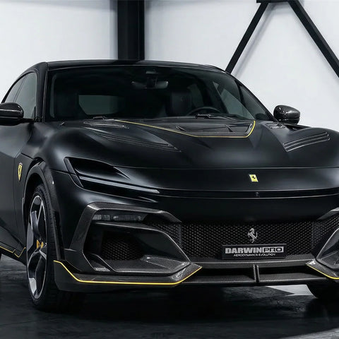 2023-UP Ferrari Purosangue F175 Carbon Fiber Hood DarwinPRO iMP Design