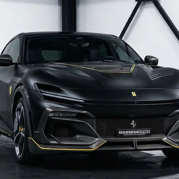 2023-UP Ferrari Purosangue F175 Carbon Fiber Hood DarwinPRO iMP Design