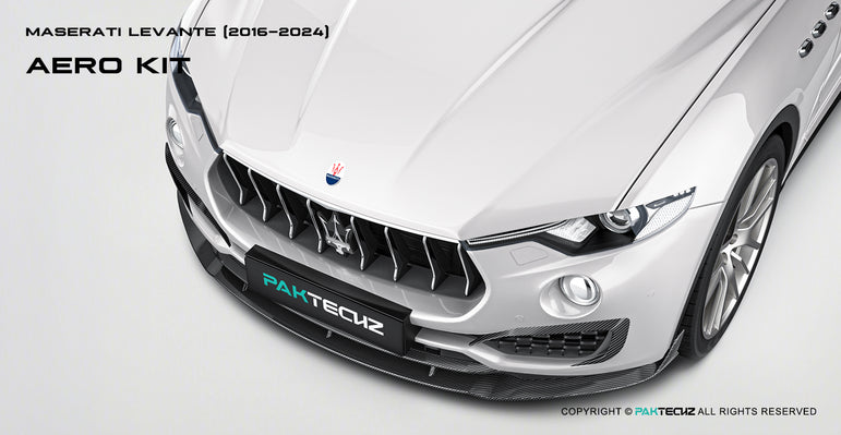 Maserati Levante Paktechz Full Dry Carbon Aerodynamics kit