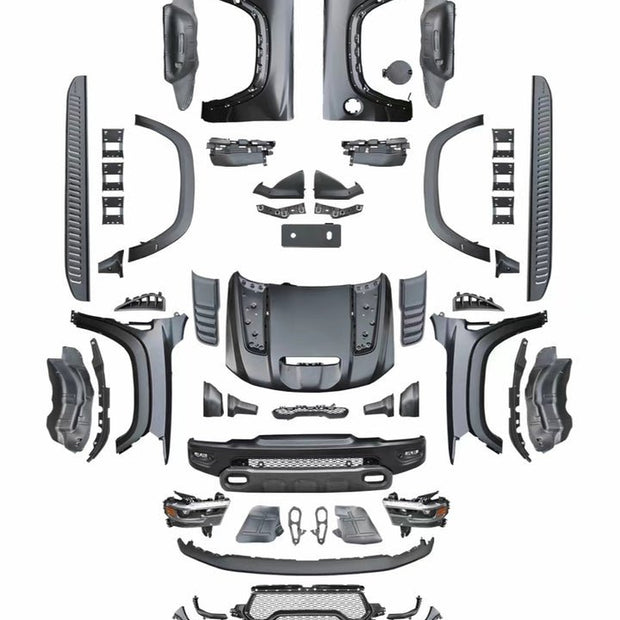Dodge RAM 2019 - 2023 TRX Widebody Complete Conversion Kit Aftermarket Carbon Fiber Part / Bodykit - Robot Bodykits