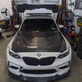 CMST Tuning Carbon Fiber GTS Style Vented Hood For BMW M2 / M2C F87 2 Series F22 2014-ON - Robot Bodykits