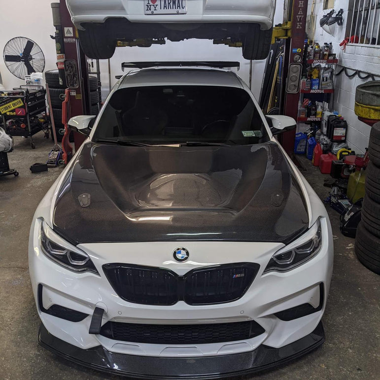 CMST Tuning Carbon Fiber GTS Style Vented Hood For BMW M2 / M2C F87 2 Series F22 2014-ON - Robot Bodykits