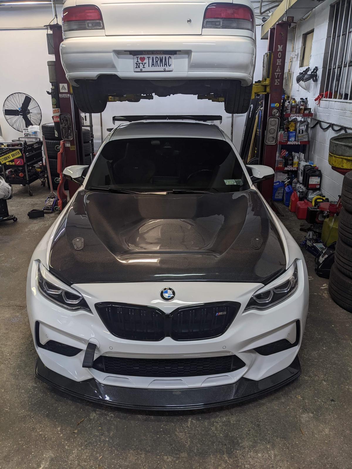 CMST Tuning Carbon Fiber GTS Style Vented Hood For BMW M2 / M2C F87 2 Series F22 2014-ON - Robot Bodykits