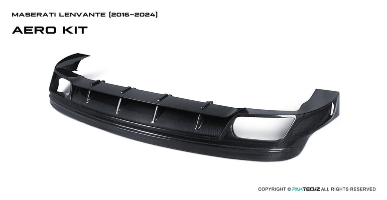 Maserati Levante Paktechz Full Dry Carbon Aerodynamics kit