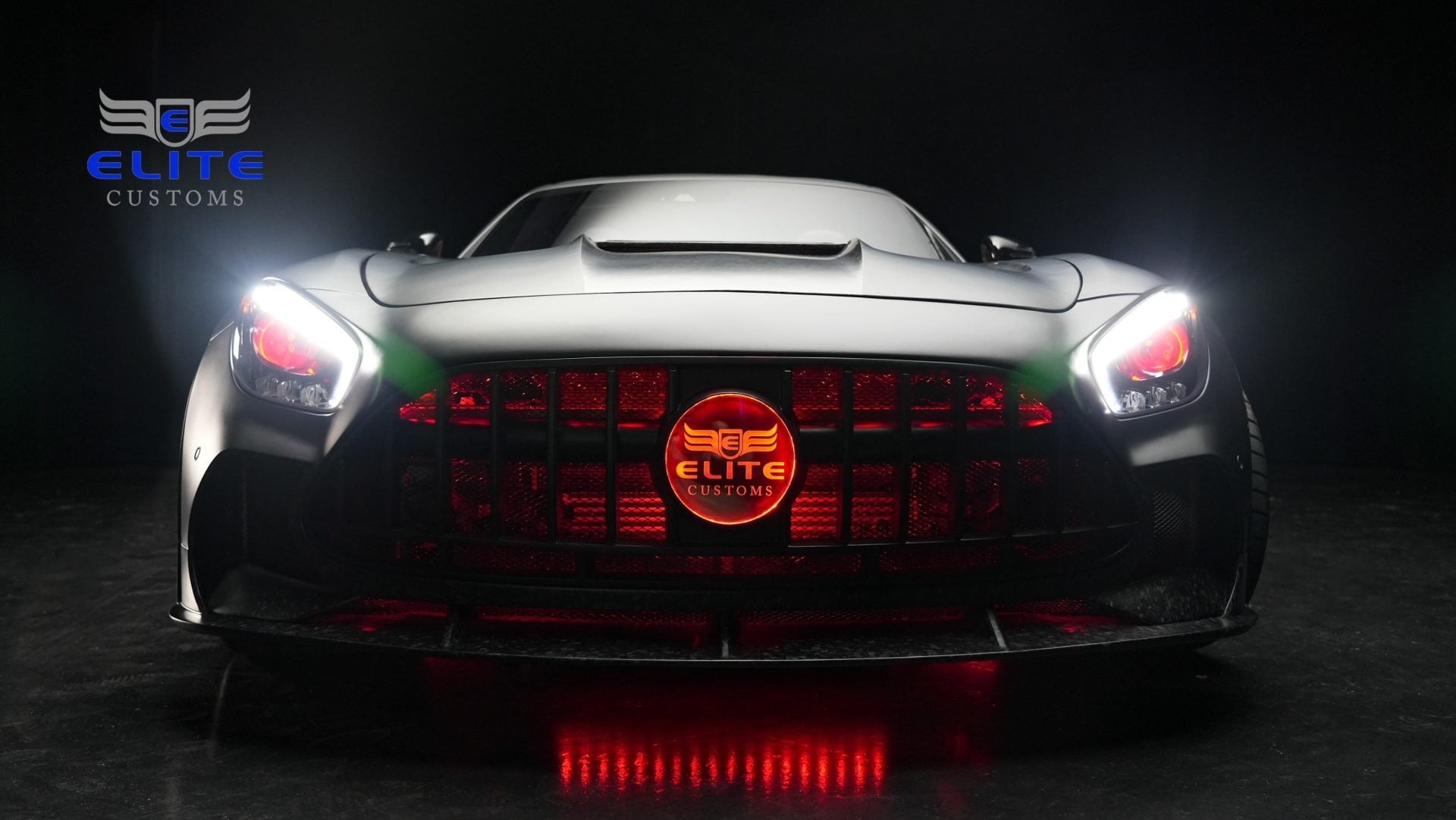 CMST Carbon Fiber Clear View Tempered Glass Transparent Hood Black Series Style for Mercedes Benz C190 AMG GT GTS GTC GTR 2015-2021 - Robot Bodykits
