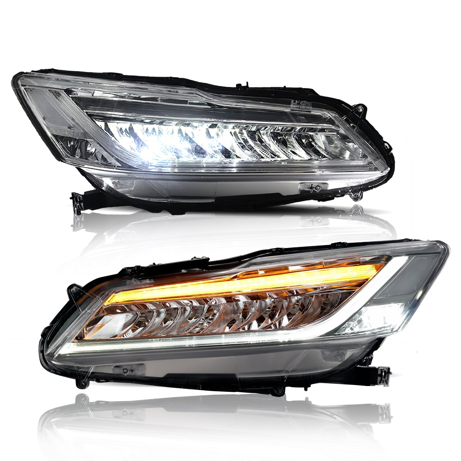 Full LED Headlights Assembly For Honda Accord 2013-2017