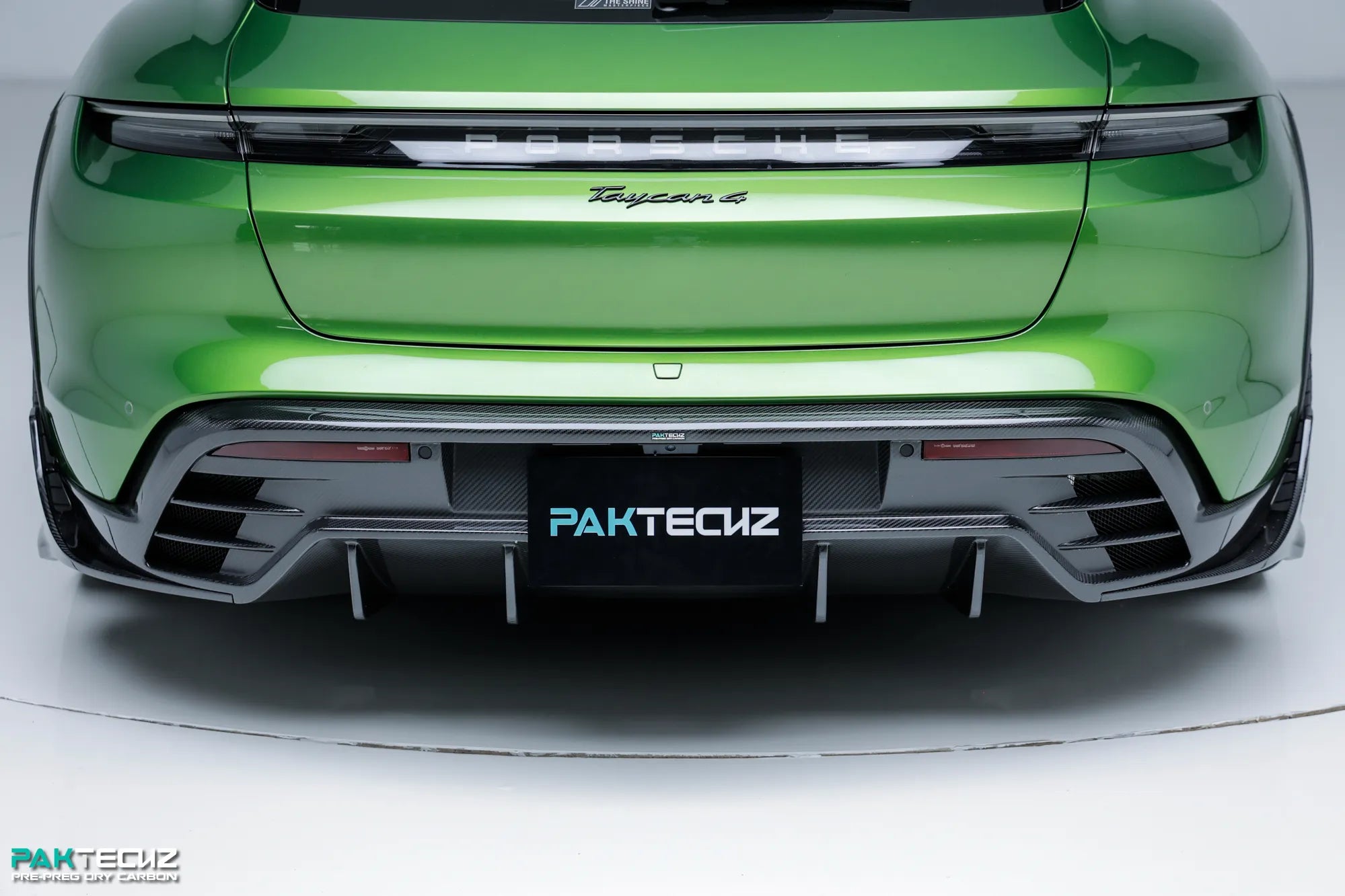 Porsche Taycan / Turismo Paktechz Full Dry Carbon Aerodynamics kit