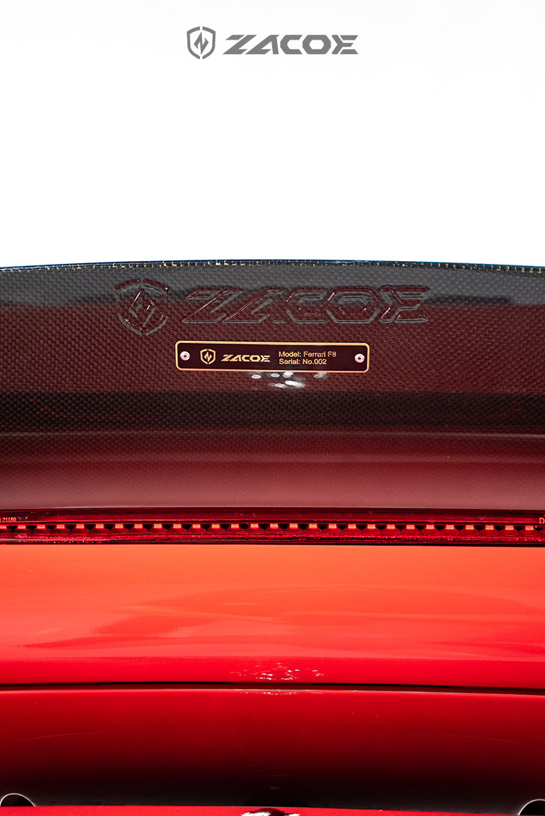 ZACOE Ferrari F8 Tributo Carbon Fibre Body kit (14pcs/set)