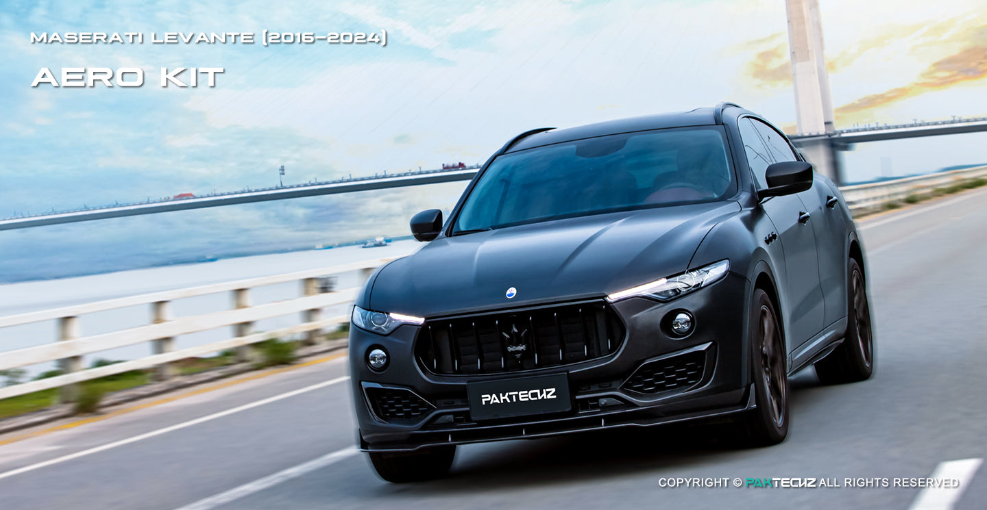 Maserati Levante Paktechz Full Dry Carbon Aerodynamics kit