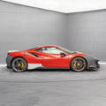 Ferrari 488GTB Upgrade to Pista Full Conversion Body Kit (Plastic & Dry - Carbon) Aftermarket Carbon Fiber Part / Bodykit - Robot Bodykits