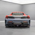 Ferrari 488GTB Upgrade to Pista Full Conversion Body Kit (Plastic & Dry - Carbon) Aftermarket Carbon Fiber Part / Bodykit - Robot Bodykits