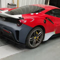 Ferrari 488GTB Upgrade to Pista Full Conversion Body Kit (Plastic & Dry - Carbon) Aftermarket Carbon Fiber Part / Bodykit - Robot Bodykits