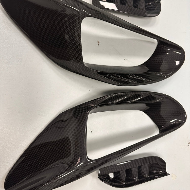 Ferrari 488GTB Upgrade to Pista Full Conversion Body Kit (Plastic & Dry - Carbon) Aftermarket Carbon Fiber Part / Bodykit - Robot Bodykits
