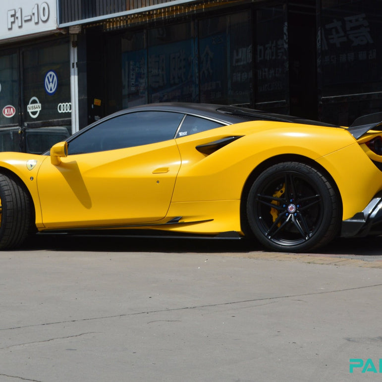 Ferrari F8 Paktechz Full Dry Carbon Aerodynamics kit Aftermarket Carbon Fiber Part / Bodykit - Robot Bodykits