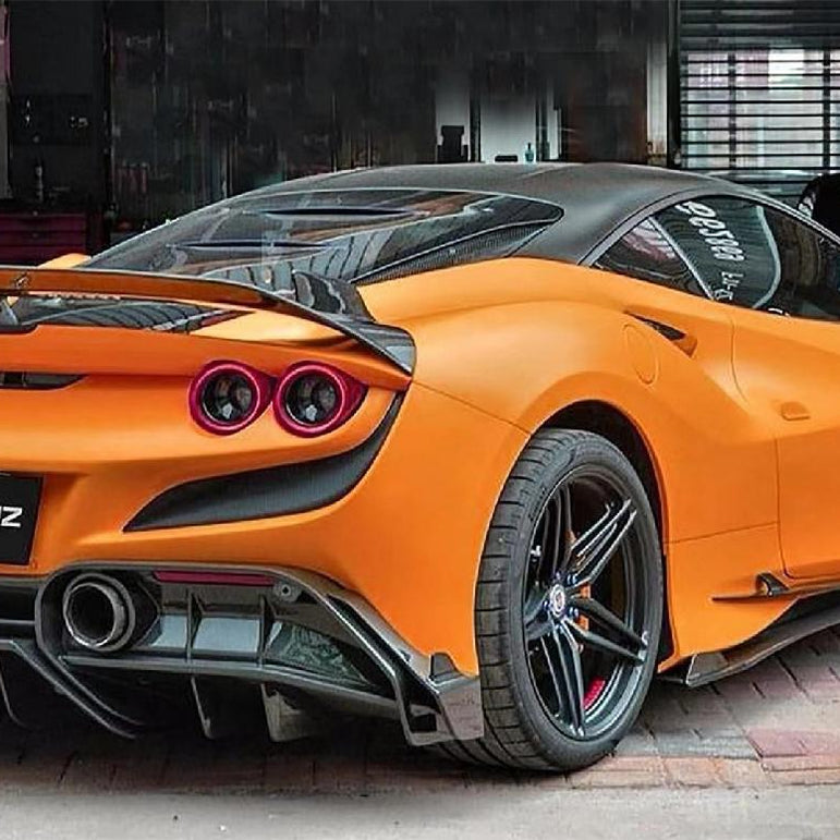 Ferrari F8 Paktechz Full Dry Carbon Aerodynamics kit Aftermarket Carbon Fiber Part / Bodykit - Robot Bodykits