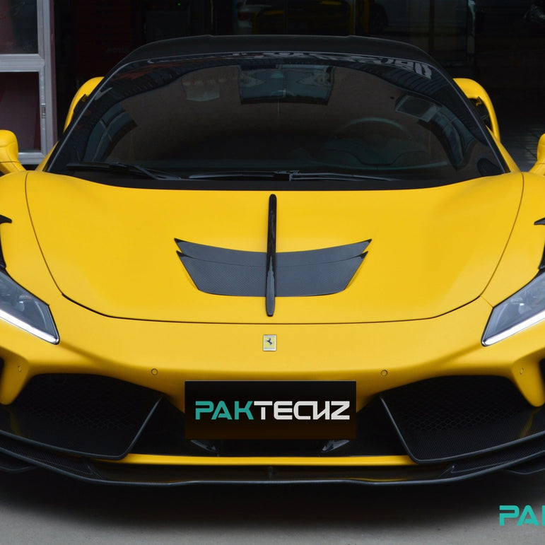 Ferrari F8 Paktechz Full Dry Carbon Aerodynamics kit Aftermarket Carbon Fiber Part / Bodykit - Robot Bodykits