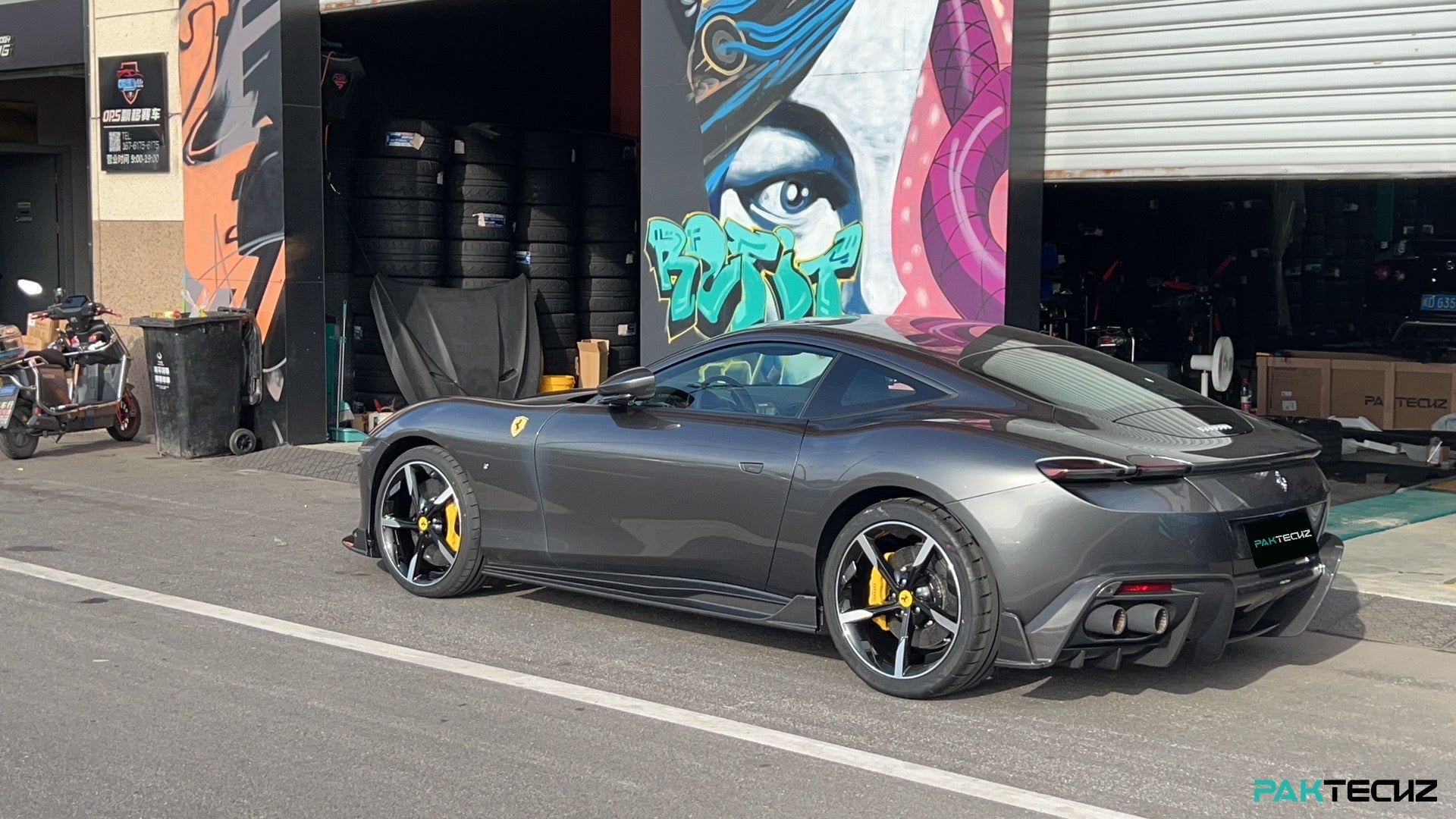 Ferrari Roma Paktechz Aerodynamics Kit Aftermarket Carbon Fiber Part / Bodykit - Robot Bodykits