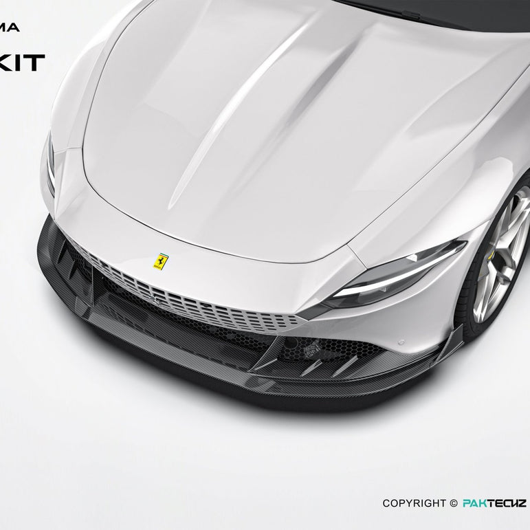 Ferrari Roma Paktechz Aerodynamics Kit Aftermarket Carbon Fiber Part / Bodykit - Robot Bodykits