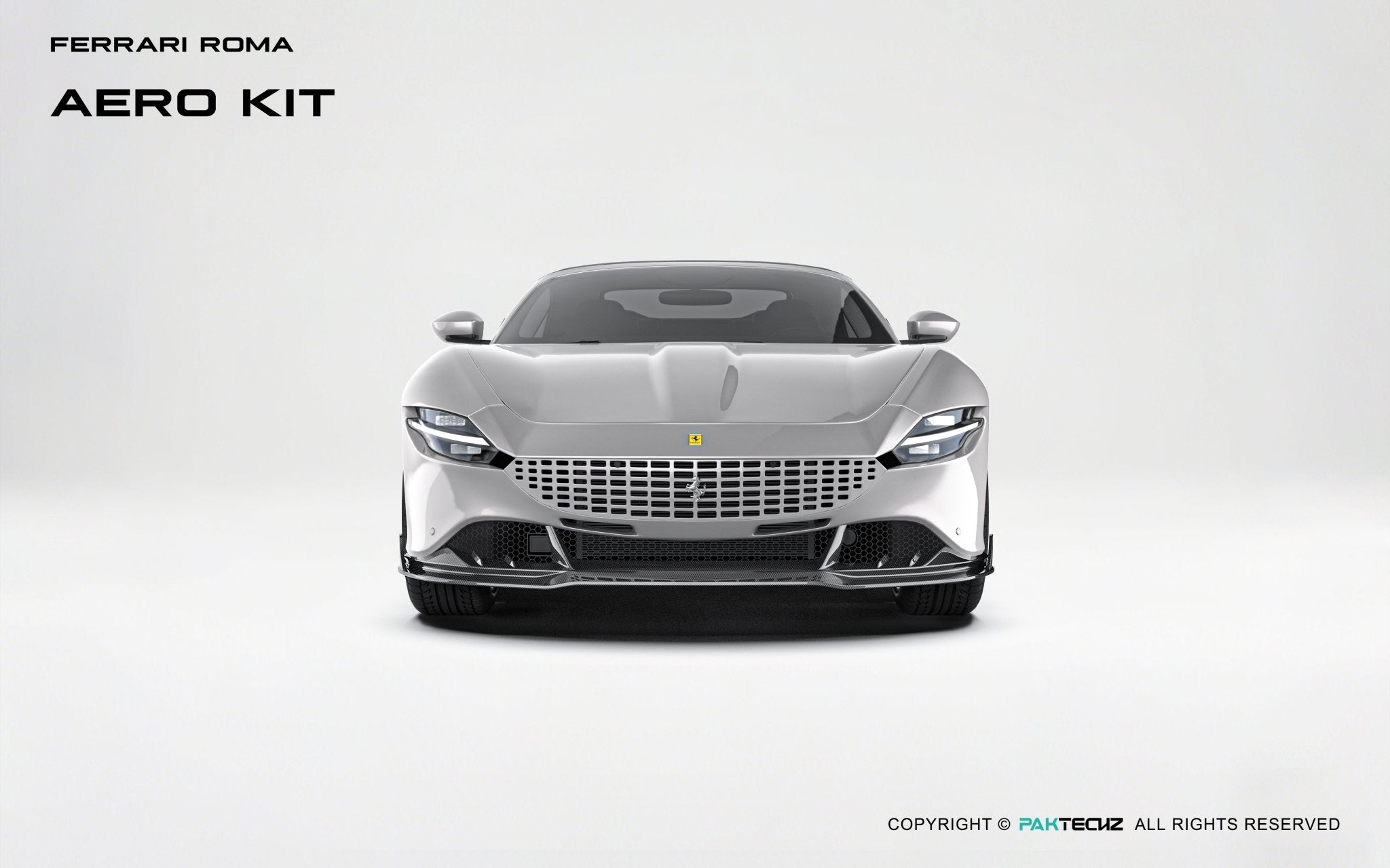 Ferrari Roma Paktechz Aerodynamics Kit Aftermarket Carbon Fiber Part / Bodykit - Robot Bodykits