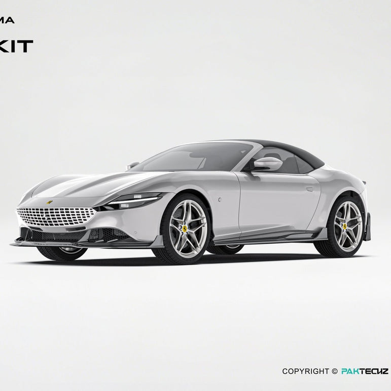 Ferrari Roma Paktechz Aerodynamics Kit Aftermarket Carbon Fiber Part / Bodykit - Robot Bodykits