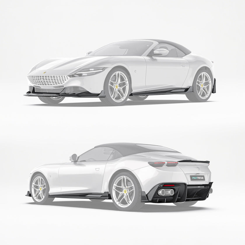 Ferrari Roma Paktechz Aerodynamics Kit Aftermarket Carbon Fiber Part / Bodykit - Robot Bodykits