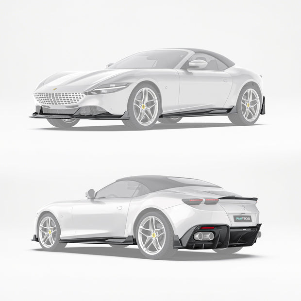 Ferrari Roma Paktechz Aerodynamics Kit Aftermarket Carbon Fiber Part / Bodykit - Robot Bodykits