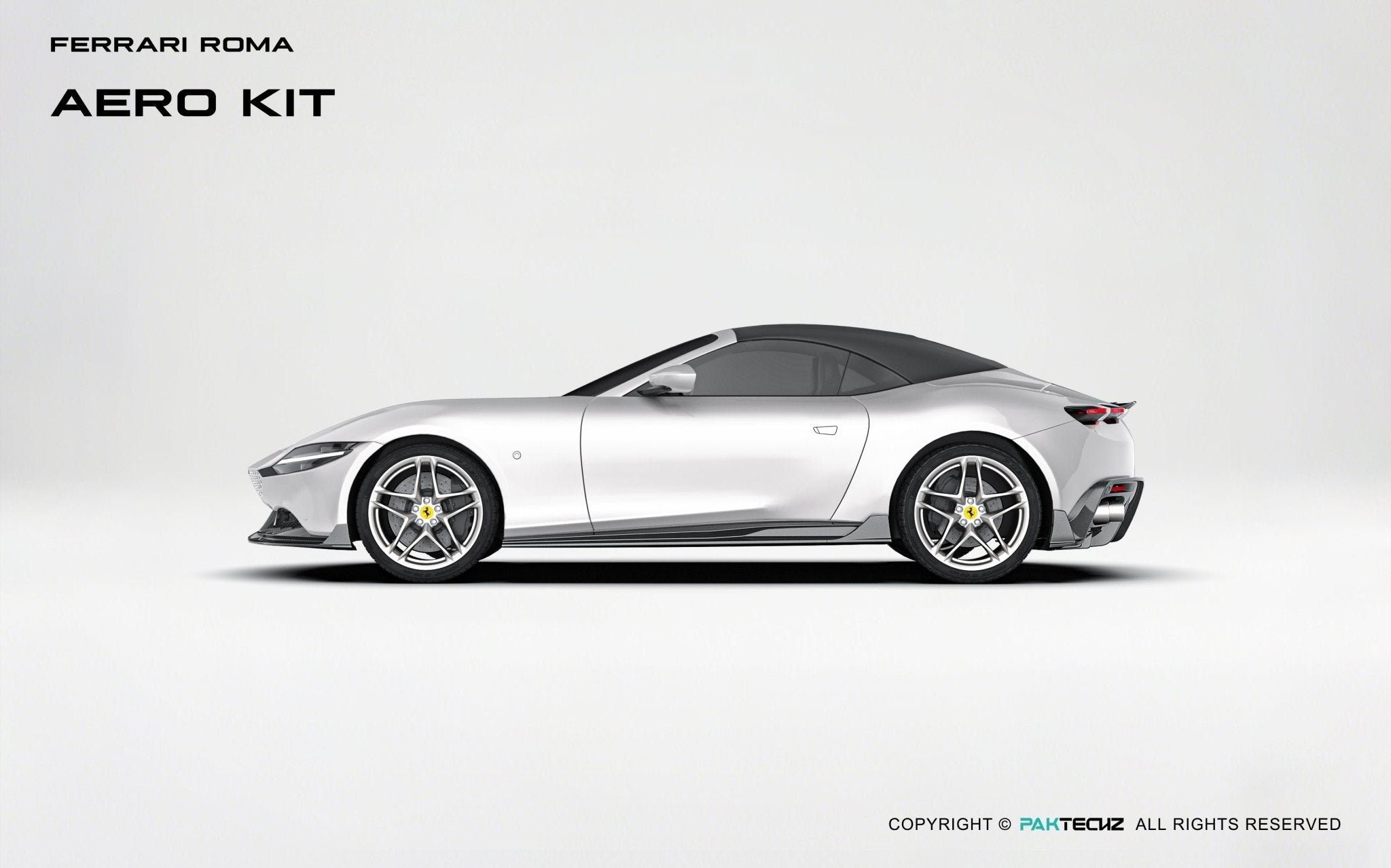Ferrari Roma Paktechz Aerodynamics Kit Aftermarket Carbon Fiber Part / Bodykit - Robot Bodykits