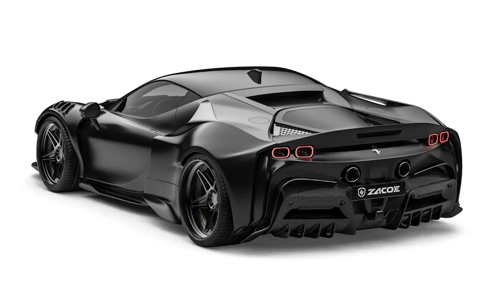 ZACOE Ferrari SF90 Stradale Carbon Fibre Widebody Body kit (18pcs/set)