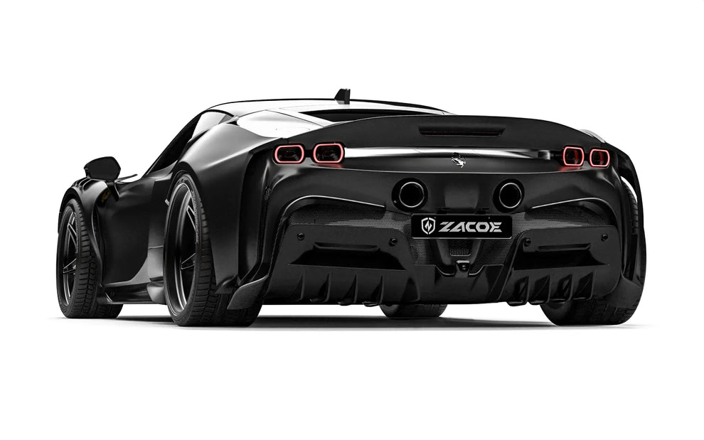 ZACOE Ferrari SF90 Stradale Carbon Fibre Widebody Body kit (18pcs/set)