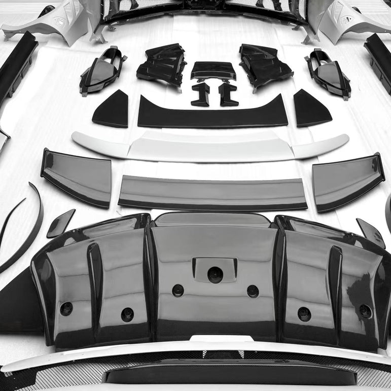 Ferrari SF90XX Style Conversion Kit for SF90 – Complete Prepeg Carbon Body Kit Aftermarket Carbon Fiber Part / Bodykit - Robot Bodykits
