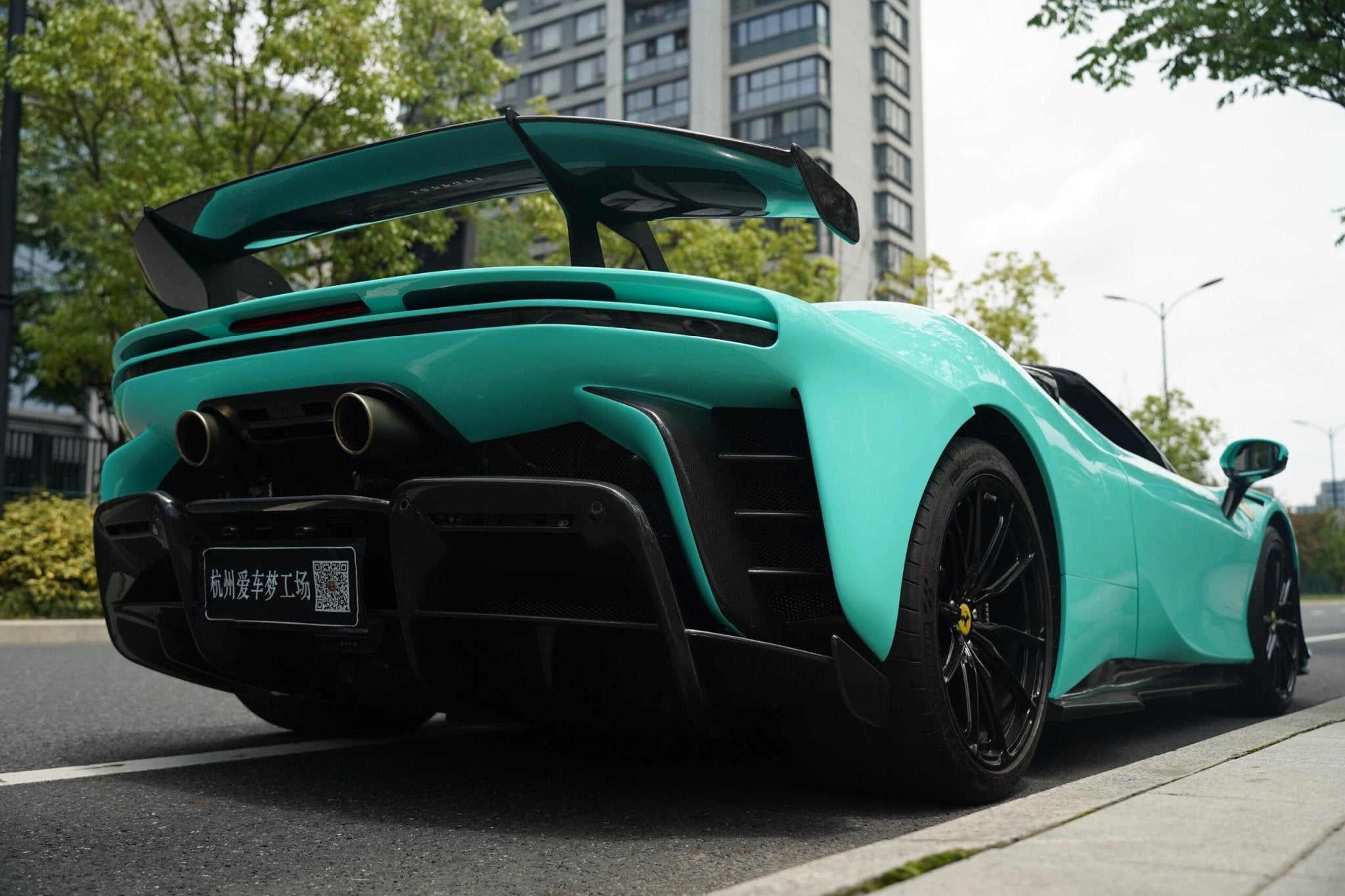 Ferrari SF90XX Style Conversion Kit for SF90 – Complete Prepeg Carbon Body Kit Aftermarket Carbon Fiber Part / Bodykit - Robot Bodykits