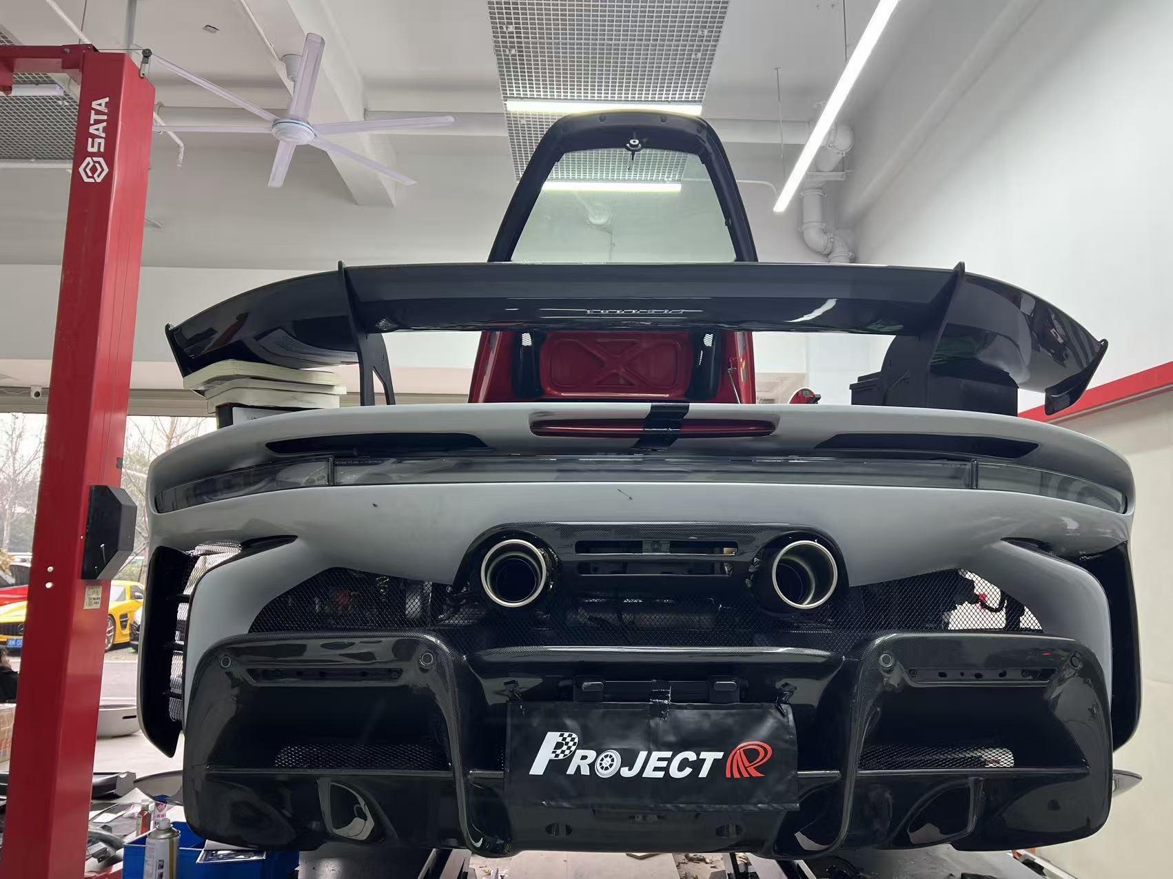 Ferrari SF90XX Style Conversion Kit for SF90 – Complete Prepeg Carbon Body Kit Aftermarket Carbon Fiber Part / Bodykit - Robot Bodykits
