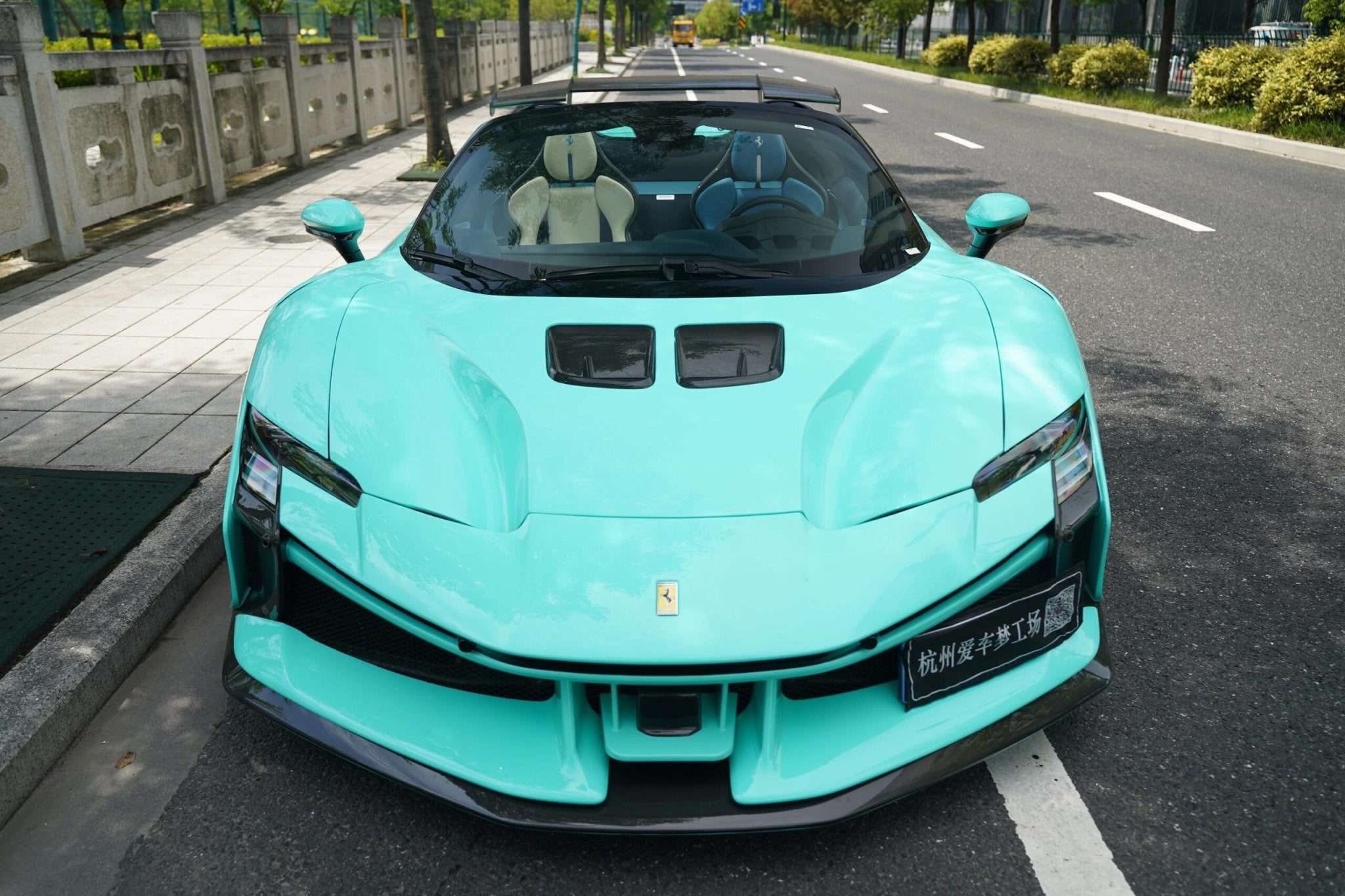 Ferrari SF90XX Style Conversion Kit for SF90 – Complete Prepeg Carbon Body Kit Aftermarket Carbon Fiber Part / Bodykit - Robot Bodykits