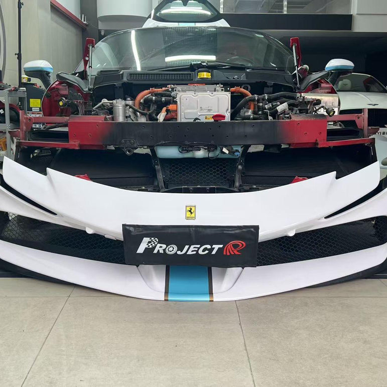 Ferrari SF90XX Style Conversion Kit for SF90 – Complete Prepeg Carbon Body Kit Aftermarket Carbon Fiber Part / Bodykit - Robot Bodykits