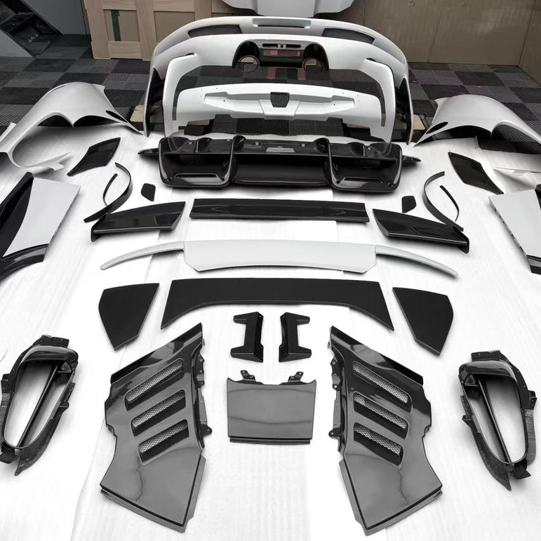 Ferrari SF90XX Style Conversion Kit for SF90 – Complete Prepeg Carbon Body Kit Aftermarket Carbon Fiber Part / Bodykit - Robot Bodykits