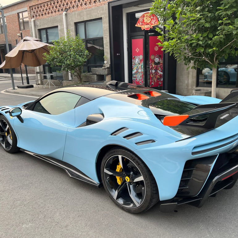 Ferrari SF90XX Style Conversion Kit for SF90 – Complete Prepeg Carbon Body Kit Aftermarket Carbon Fiber Part / Bodykit - Robot Bodykits