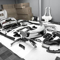 Ferrari SF90XX Style Conversion Kit for SF90 – Complete Prepeg Carbon Body Kit Aftermarket Carbon Fiber Part / Bodykit - Robot Bodykits
