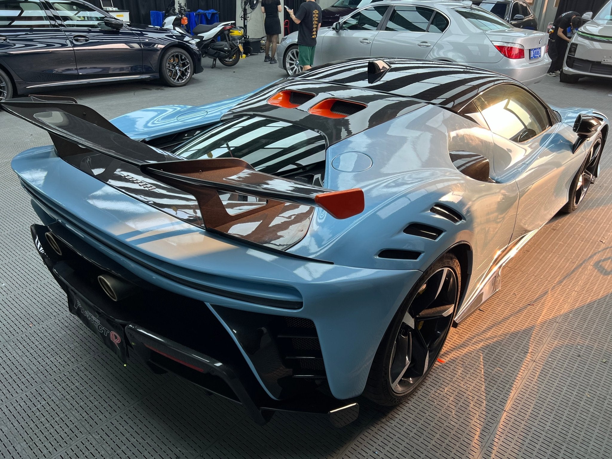 Ferrari SF90XX Style Conversion Kit for SF90 – Complete Prepeg Carbon Body Kit Aftermarket Carbon Fiber Part / Bodykit - Robot Bodykits